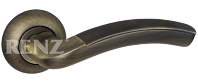 Дверная ручка RENZ мод. Сицилия (бронза матовая античная) DH 37-08 MAB