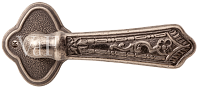 Дверная ручка Val de Fiori мод. Амуаж (серебро античное)