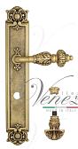 Дверная ручка Venezia на планке PL97 мод. Lucrecia (франц. золото) сантехническая, пов
